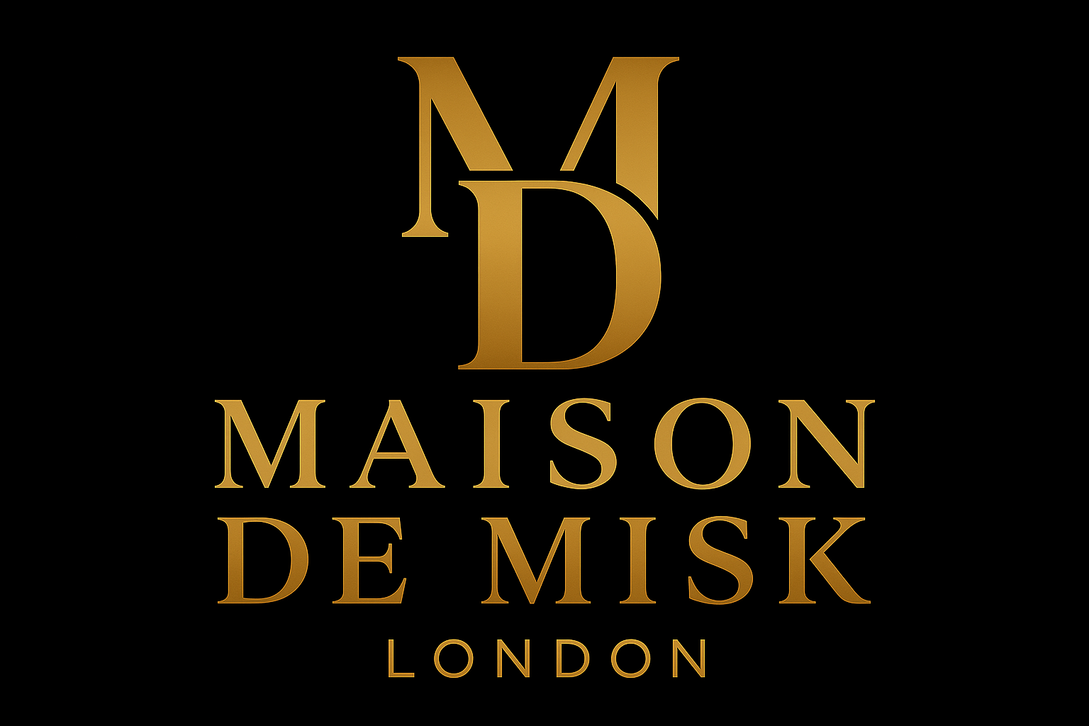 Maison de Misk London — Luxury Perfume House Logo and Brand Intro